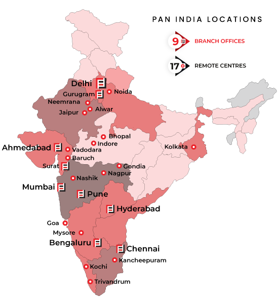 Formula India Map