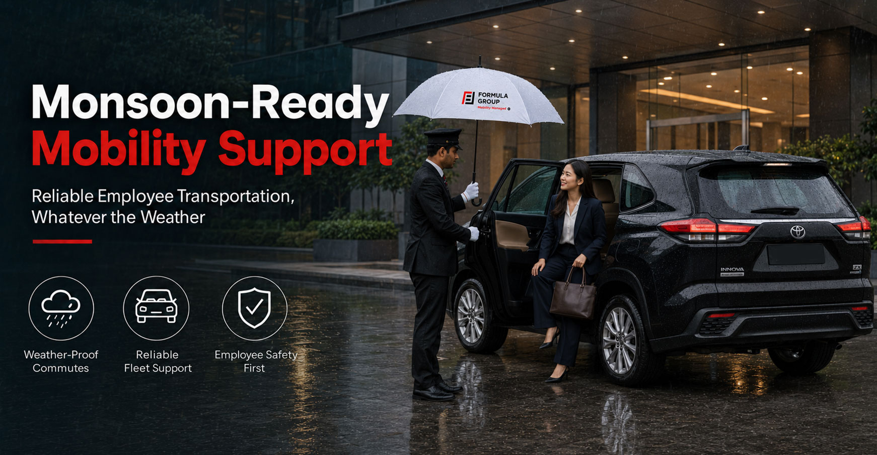Monsoon-Ready Mobility Support with Formula Fleet